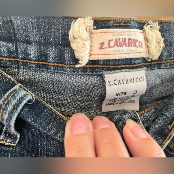 Z Cavaricci Blue Jeans Size 3 - Picture 6 of 6